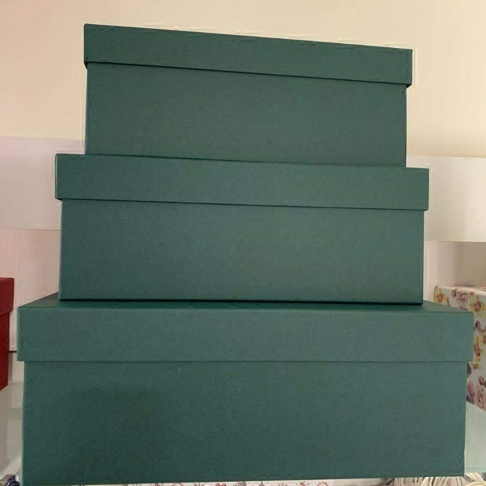 Scatola Grande - Rettangolare - Verde
