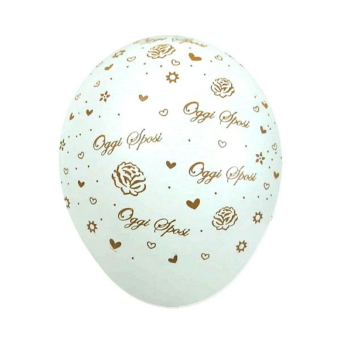 Palloncino - Lattice - Oggi Sposi - 12" (30,48cm)