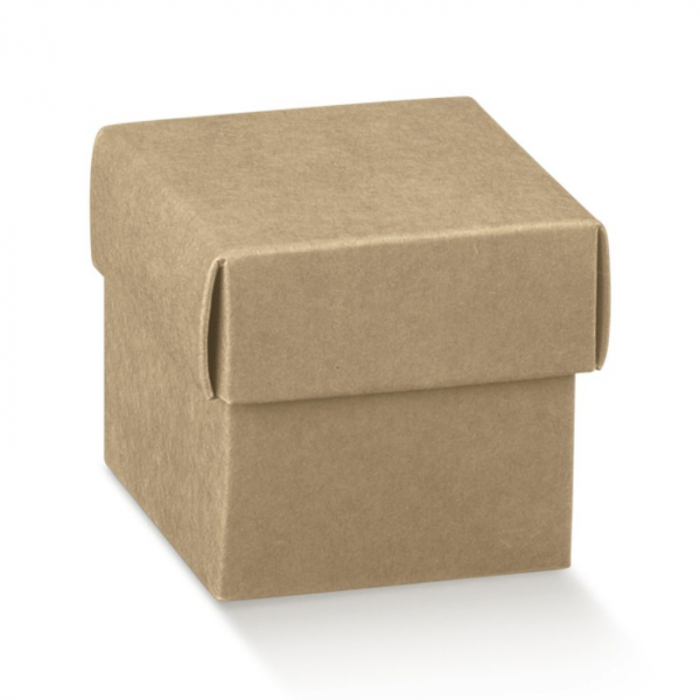 Scatolina Portaconfetti - Cubo - 5x5x5 cm