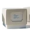 Scatolina Portaconfetti - Cubo Millerighe - Tortora - immagine 2