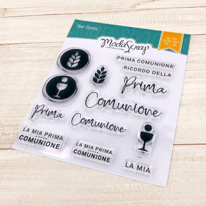 Timbri - Clear Stamps - Prima Comunione