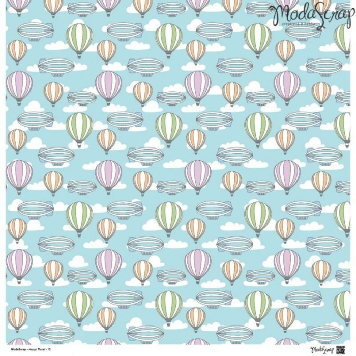 Paper Pack – Happy Travel – 12×12″ - immagine 13