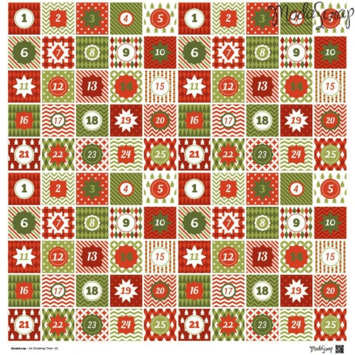 Paper Pack -  It's Christmas Time - 12x12" - immagine 4