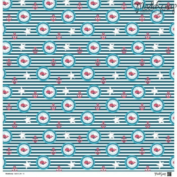Paper Pack – Sailor's Life - 12x12" - immagine 11