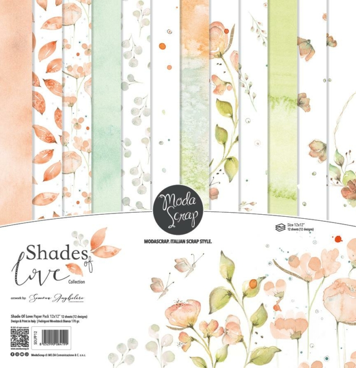 Paper Pack – Shades Of Love – 12×12″