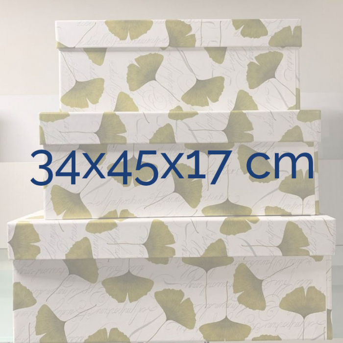 Scatola Rettangolare Fantasia - 34x45x17cm