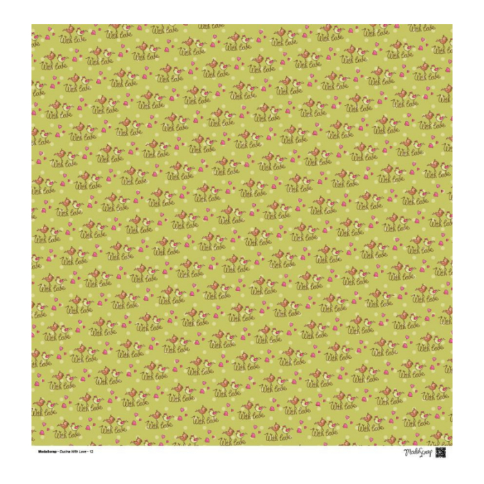 Paper Pack – Cucina With Love – 12×12″ - immagine 2