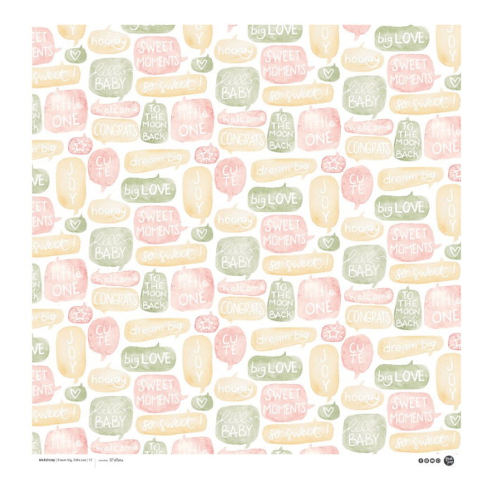 Paper Pack – Dream Big, Little One – 12×12″ - immagine 13