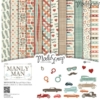 Paper Pack – Manly Man – 12×12″