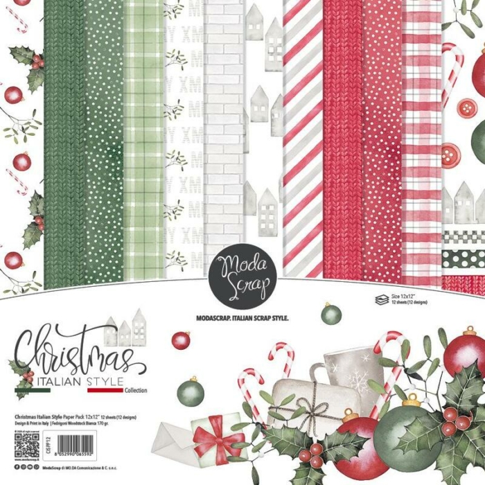 Paper Pack – Christmas Italian Style – 12×12″