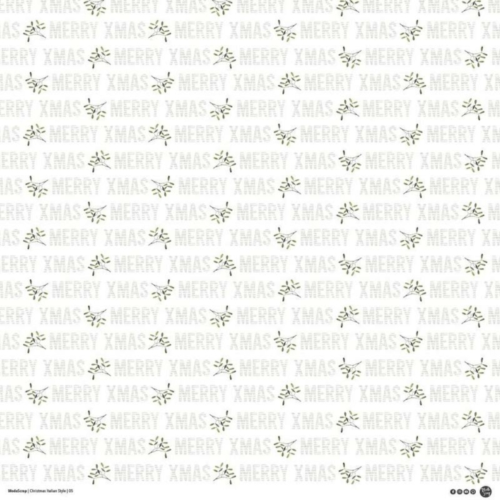 Paper Pack – Christmas Italian Style – 12×12″ - immagine 6