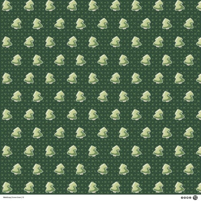 Paper Pack – Forever Green – 12×12″ - immagine 11