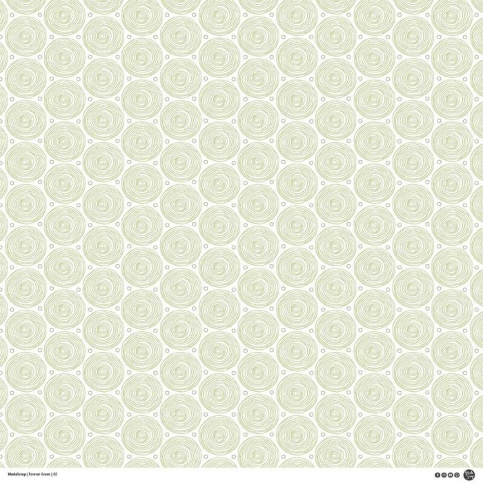 Paper Pack – Forever Green – 12×12″ - immagine 3