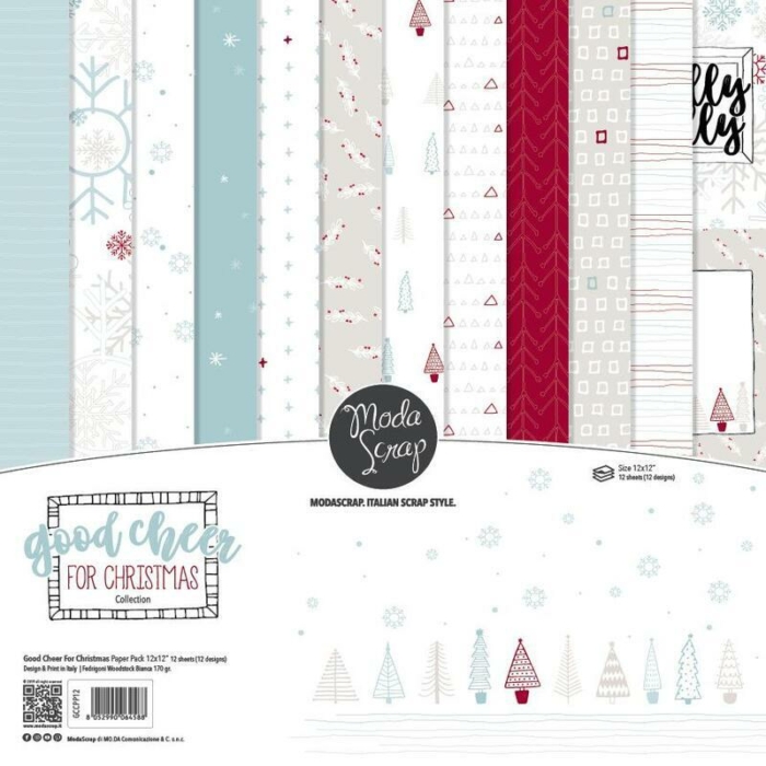 Paper Pack – Good Cheer For Christmas – 12×12″