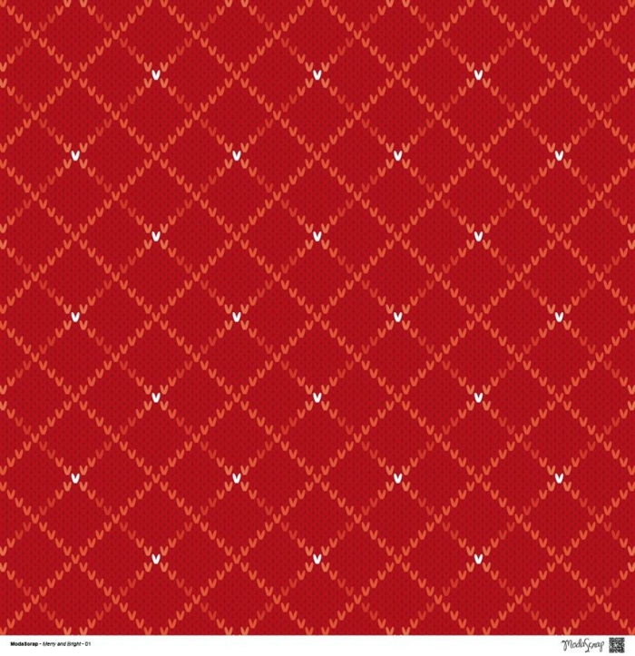 Paper Pack – Merry And Bright  – 12×12″ - immagine 2