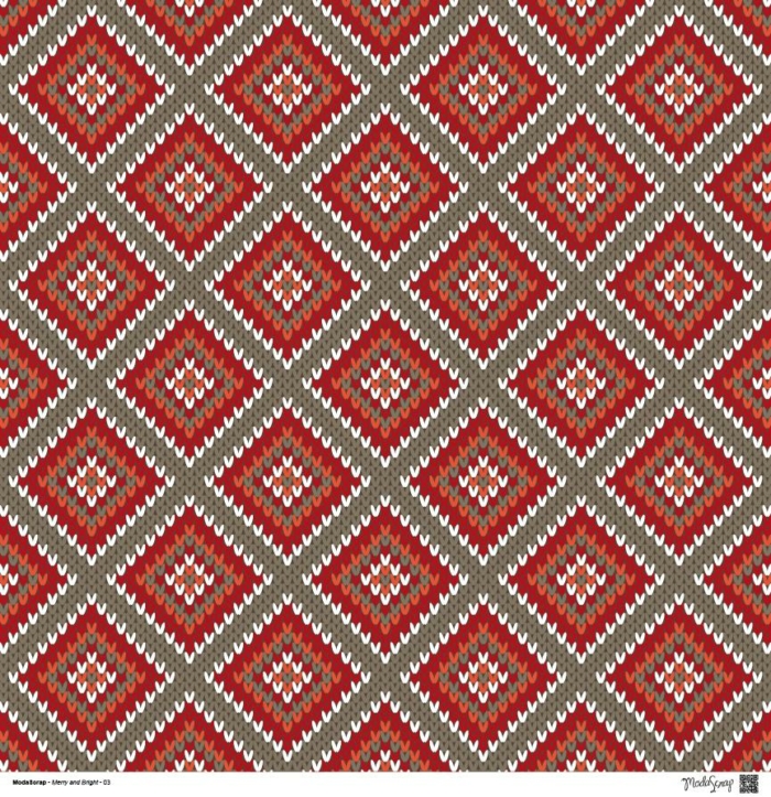 Paper Pack – Merry And Bright  – 12×12″ - immagine 4