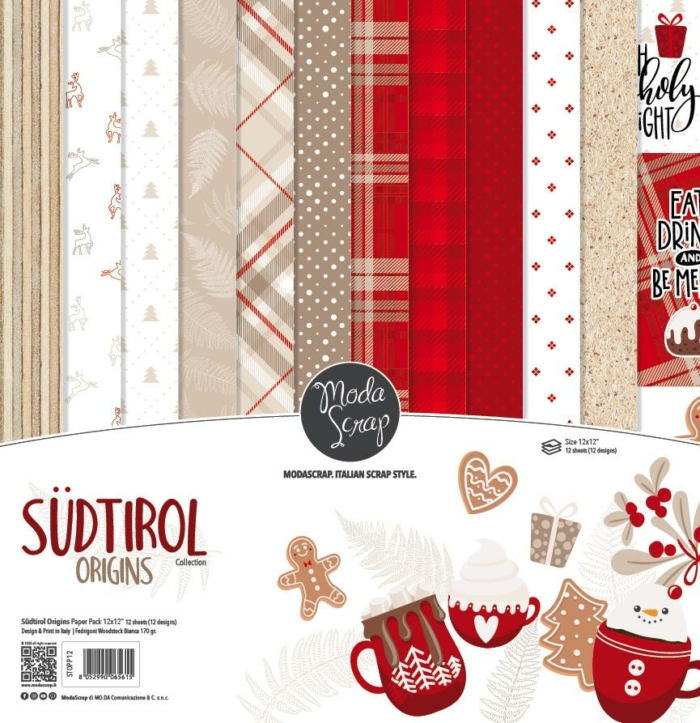 Paper Pack – Sudtirol Origins   – 12×12″