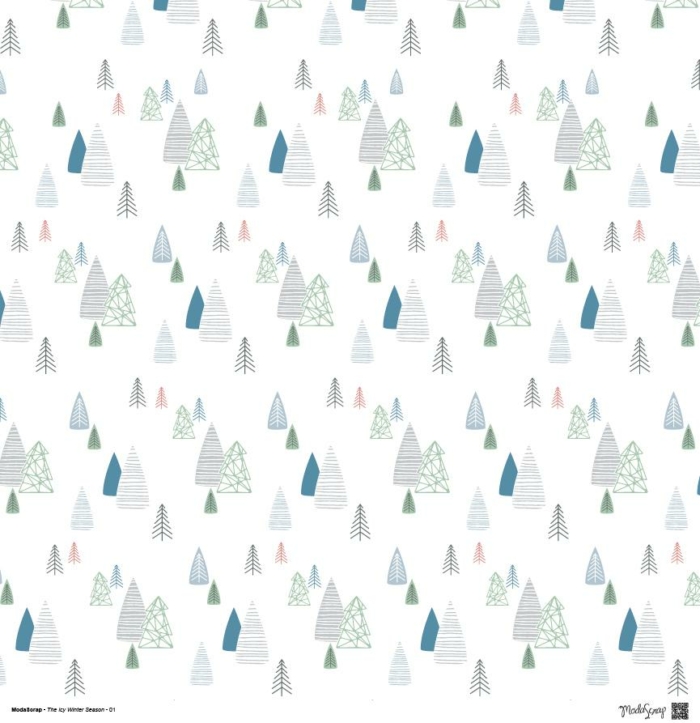 Paper Pack – The Icy Winter Season – 12×12″ - immagine 2