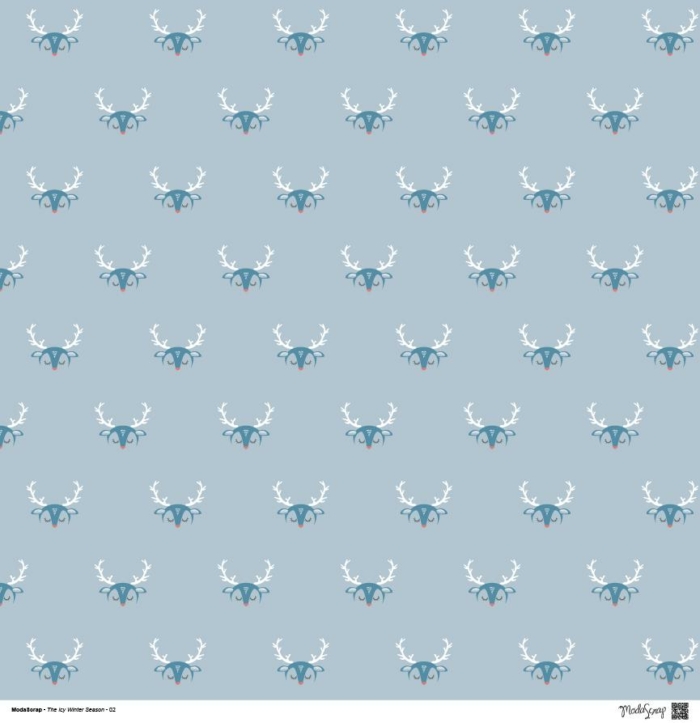 Paper Pack – The Icy Winter Season – 12×12″ - immagine 3