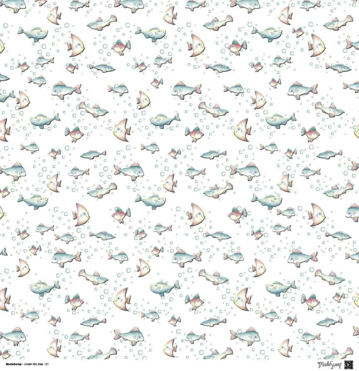 Paper Pack – Under The Sea – 12×12″ - immagine 2