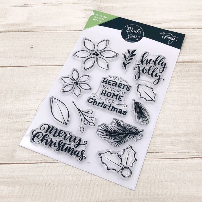 Timbri - Clear Stamps - Linea Tommy - Merry Christmas