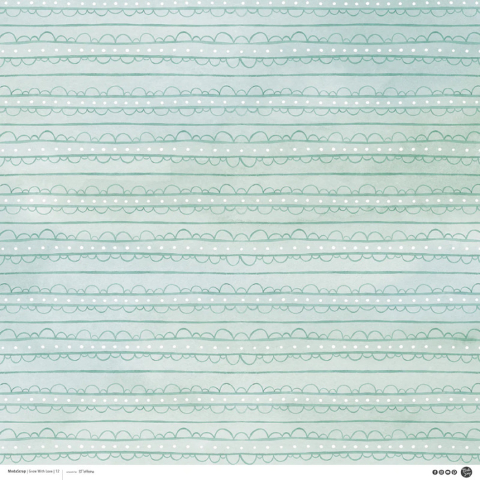Paper Pack – Grow White Love – 12×12″ - immagine 13