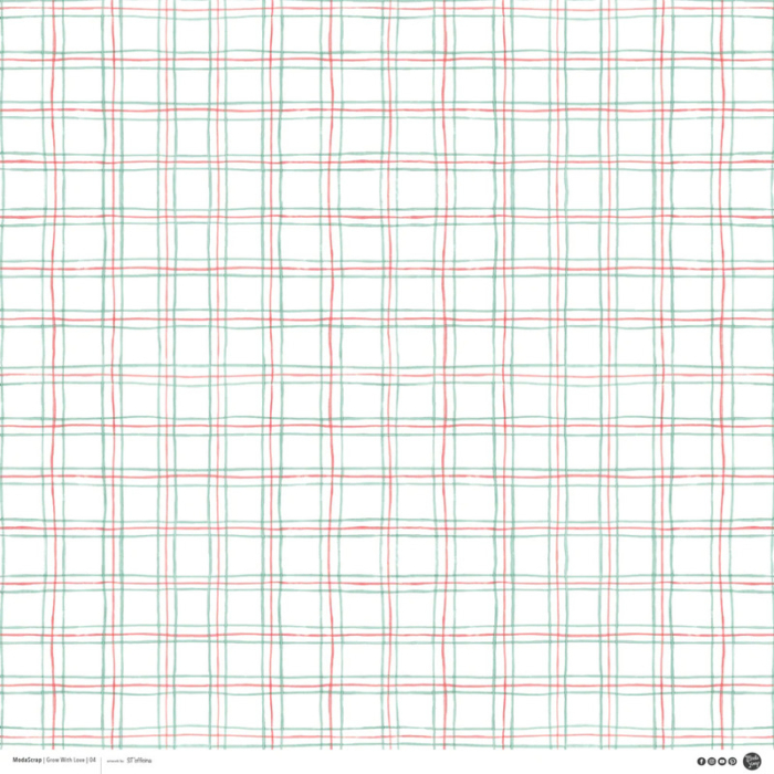 Paper Pack – Grow White Love – 12×12″ - immagine 5