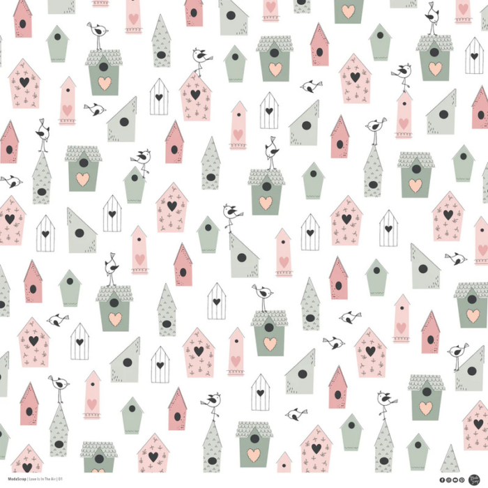 Paper Pack - Love Is In The Air - 12"x12" - immagine 2
