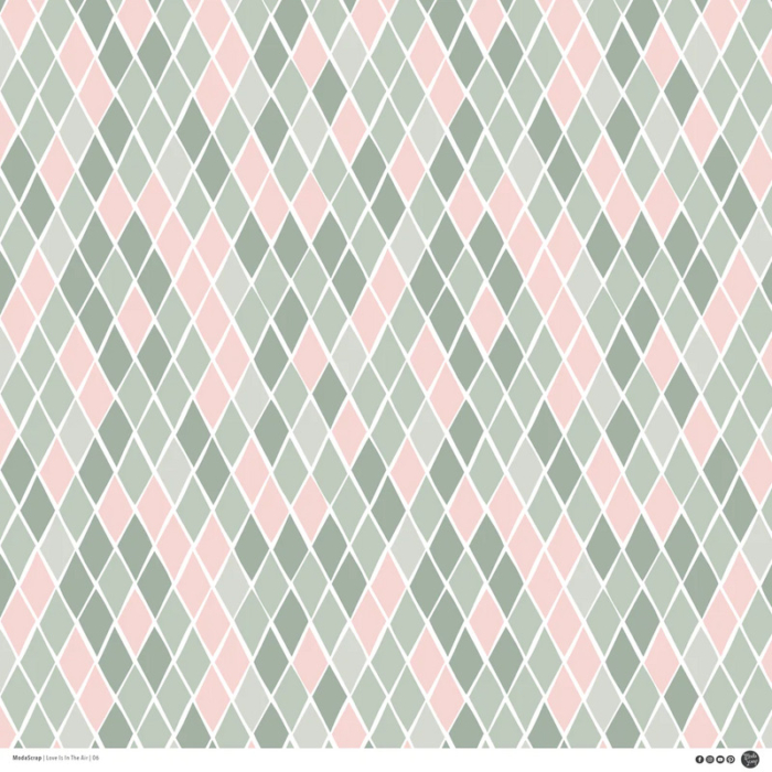Paper Pack - Love Is In The Air - 12"x12" - immagine 7