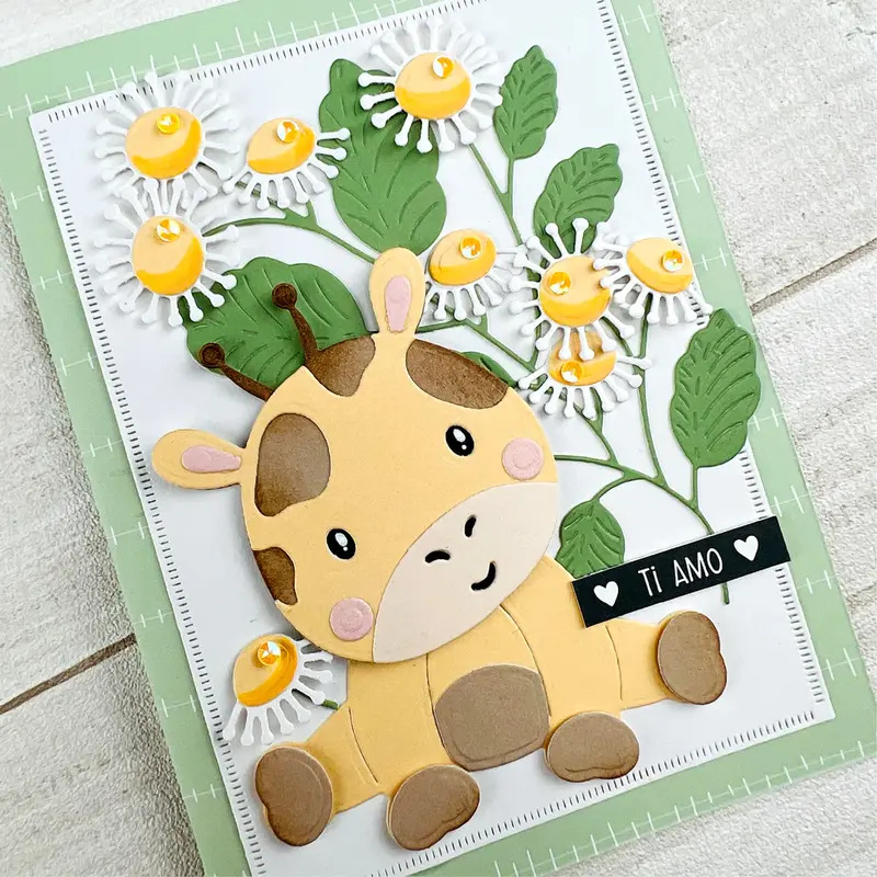 Spellbinders Shapeabilities - Fustella Animali Di Compleanno In Rame 5x4,1 Cm - Set 9 Pezzi Per Crafting E Biglietti