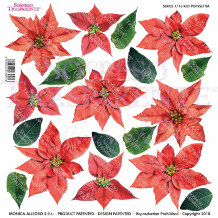 Pellicola Modellabile - Red Poinsetia