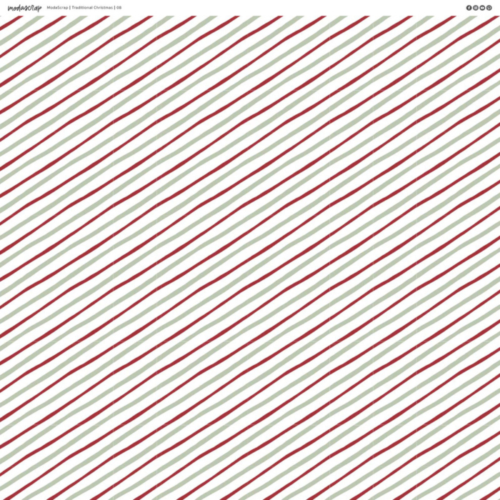 Paper Pack - Traditional Christmas - 12"x12" - immagine 9